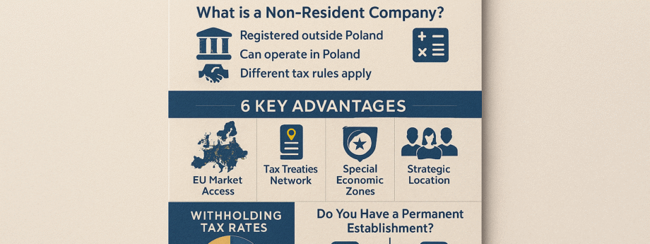 Firma nierezydent w Polsce: podatki, korzyści i zasady rejestracji 2025