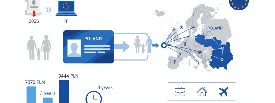 Niebieska Karta UE w Polsce 2025 – wymagania, zarobki, dokumenty