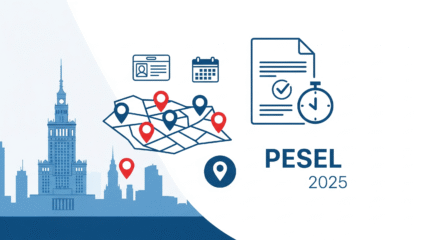 PESEL Warszawa 2025 – gdzie wyrobić, adresy urzędów